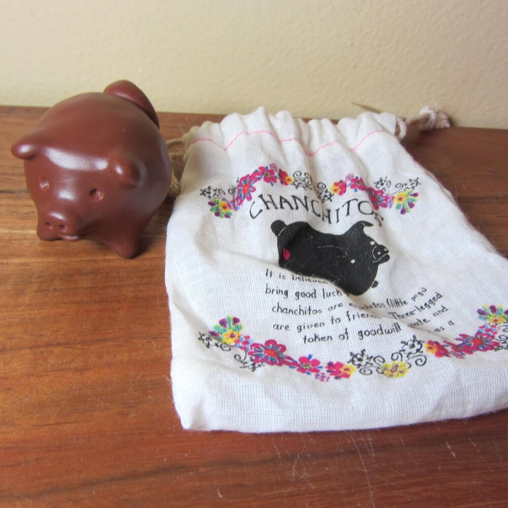 3 for $24 - chanchitos lucky pig NIP natural life (W5398)